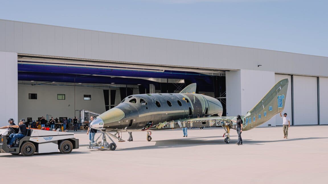 Virgin Galactic's New Ship Revealed