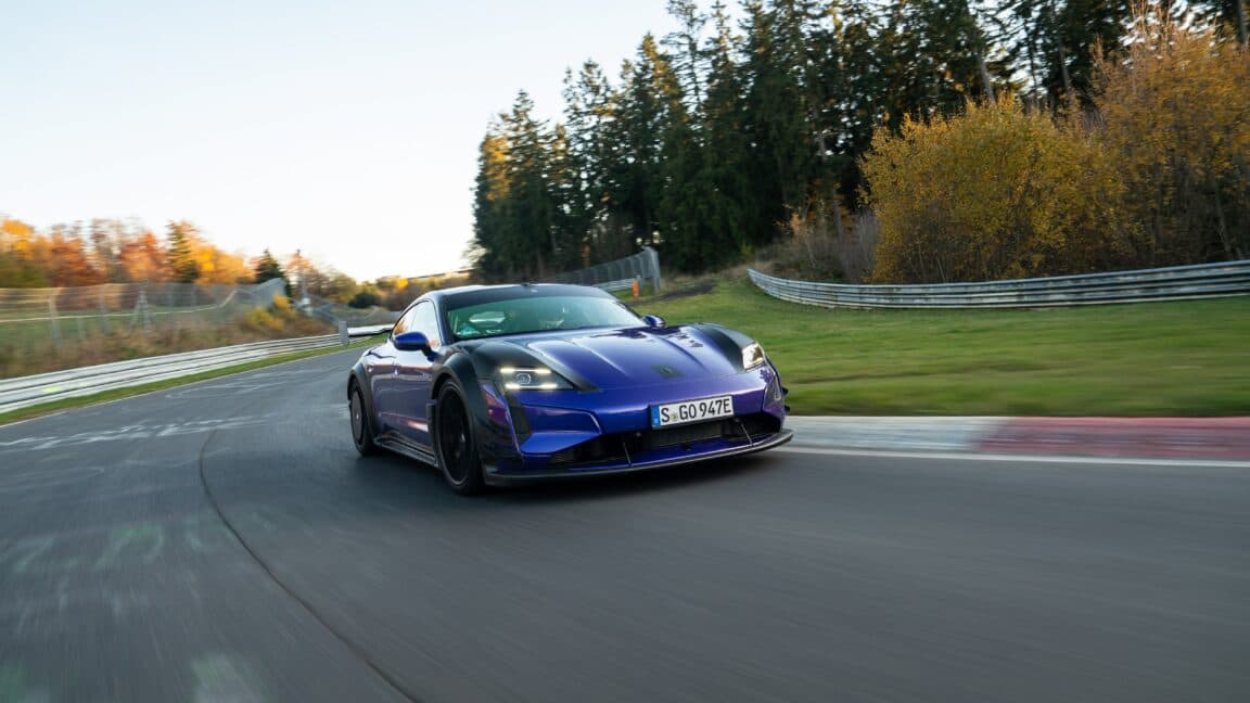 Porsche Taycan Speed Boost